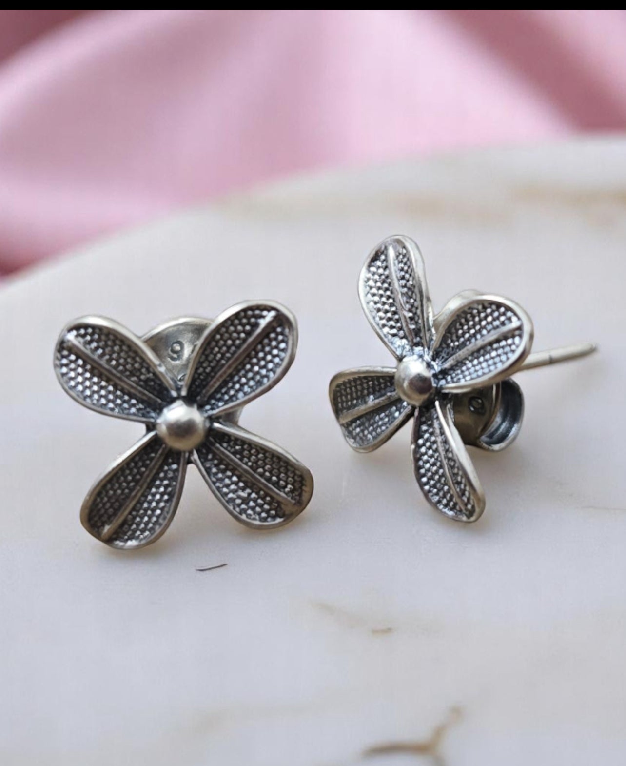 Liss silver earrings