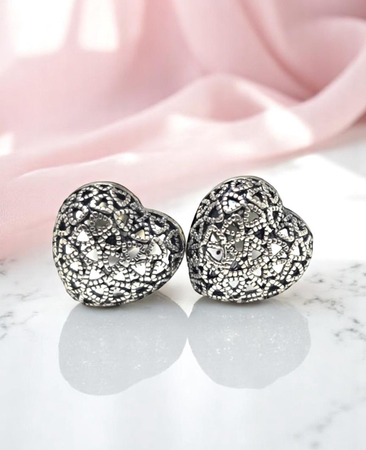 Brave heart earrings