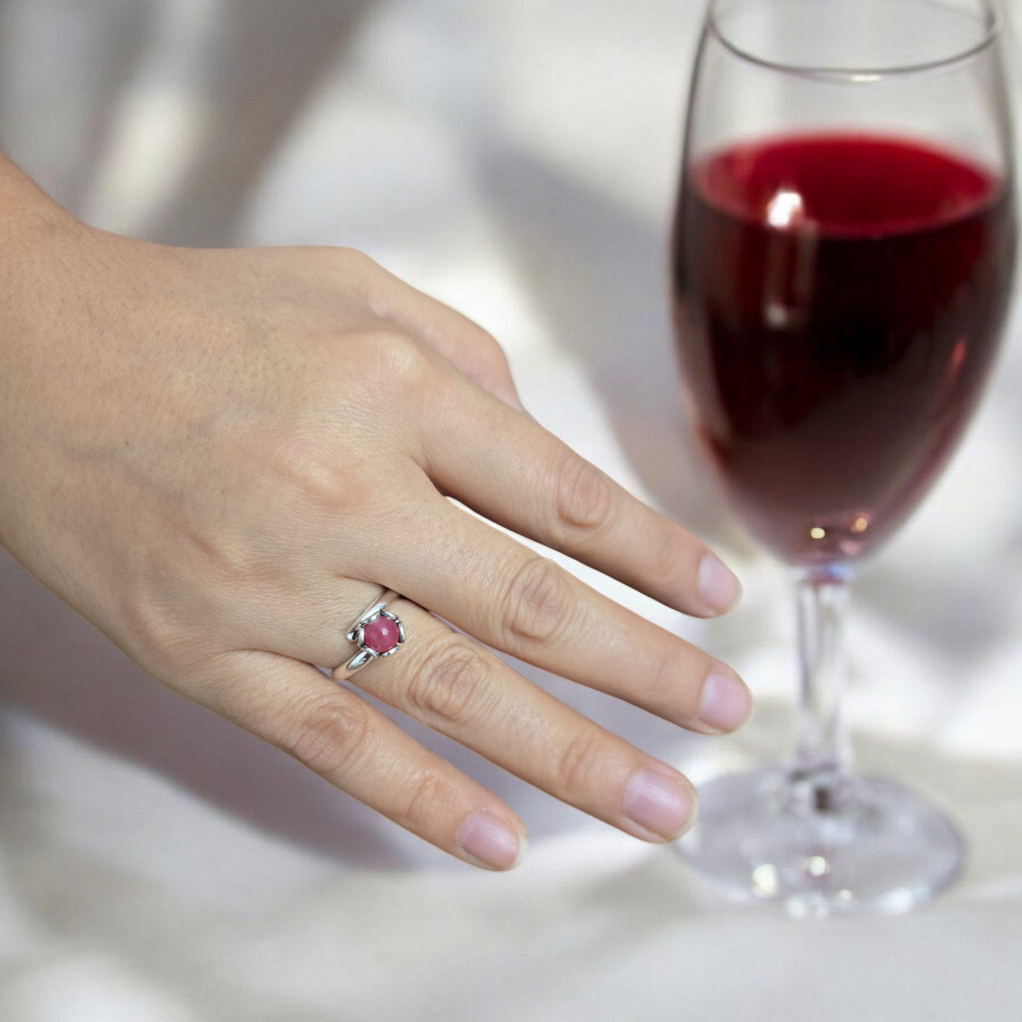 Roma silver ring
