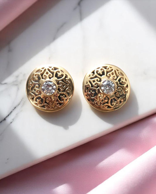Sunset studs earrings