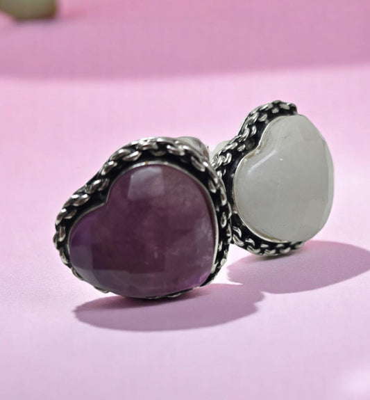 Purple Heart ring