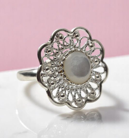 Margaret silver ring