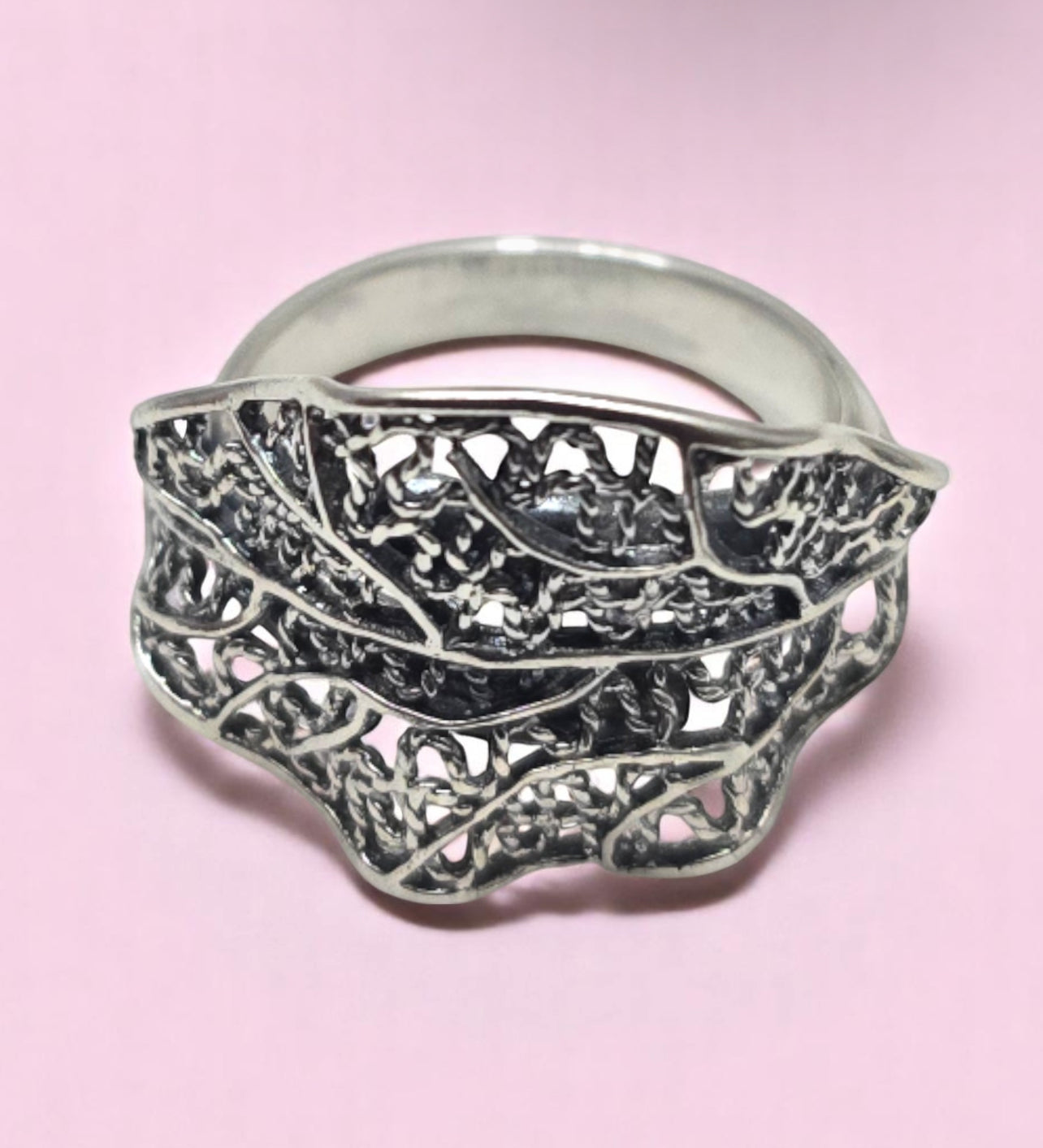 Laura silver ring
