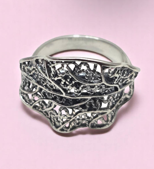 Laura silver ring
