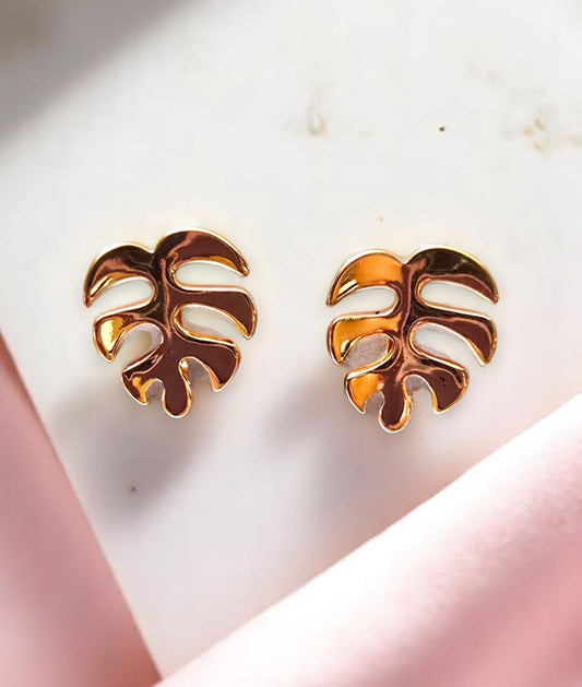 Leaf earrings