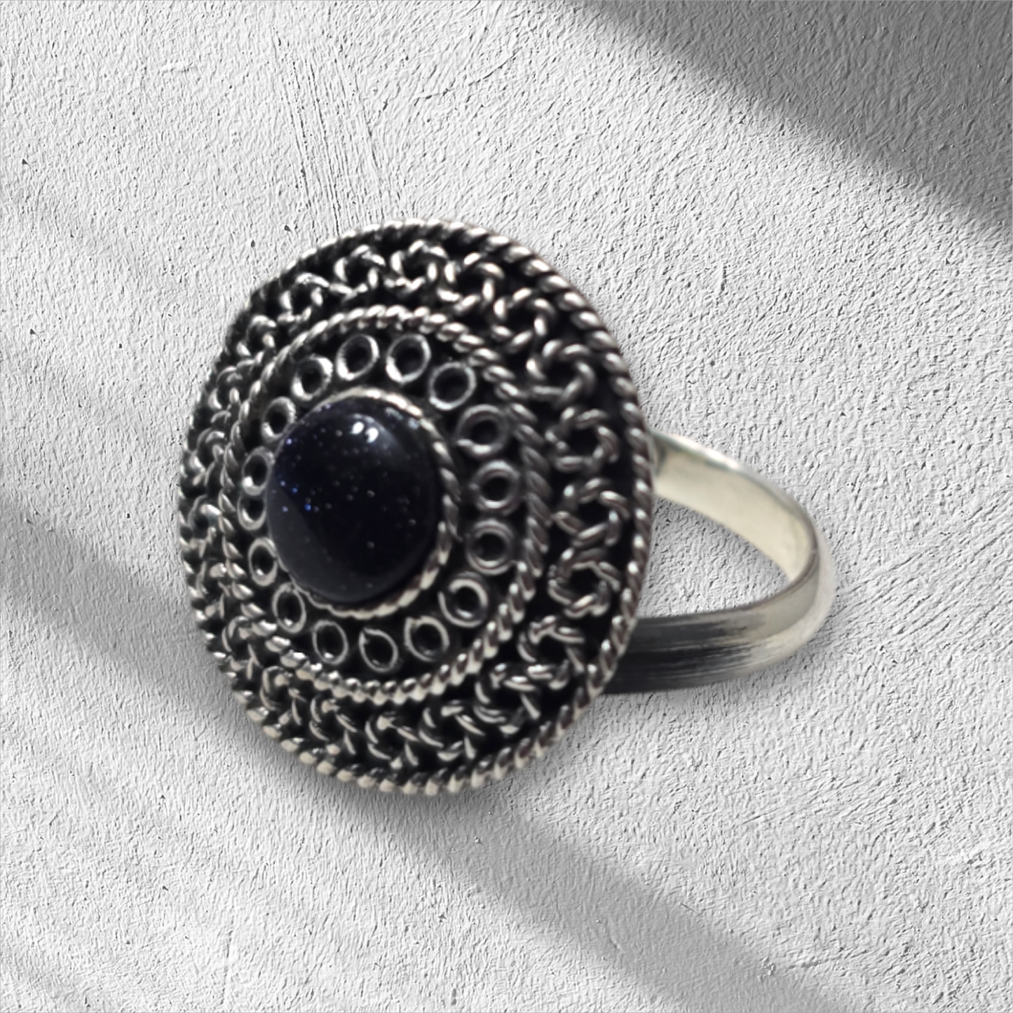 Silver Adjustable Ring